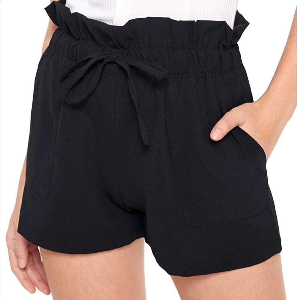 High Waist Casual or Summer Beach Shorts Large